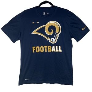 Nike Men’s NFL Los Angeles Rams T-shirt Size Large